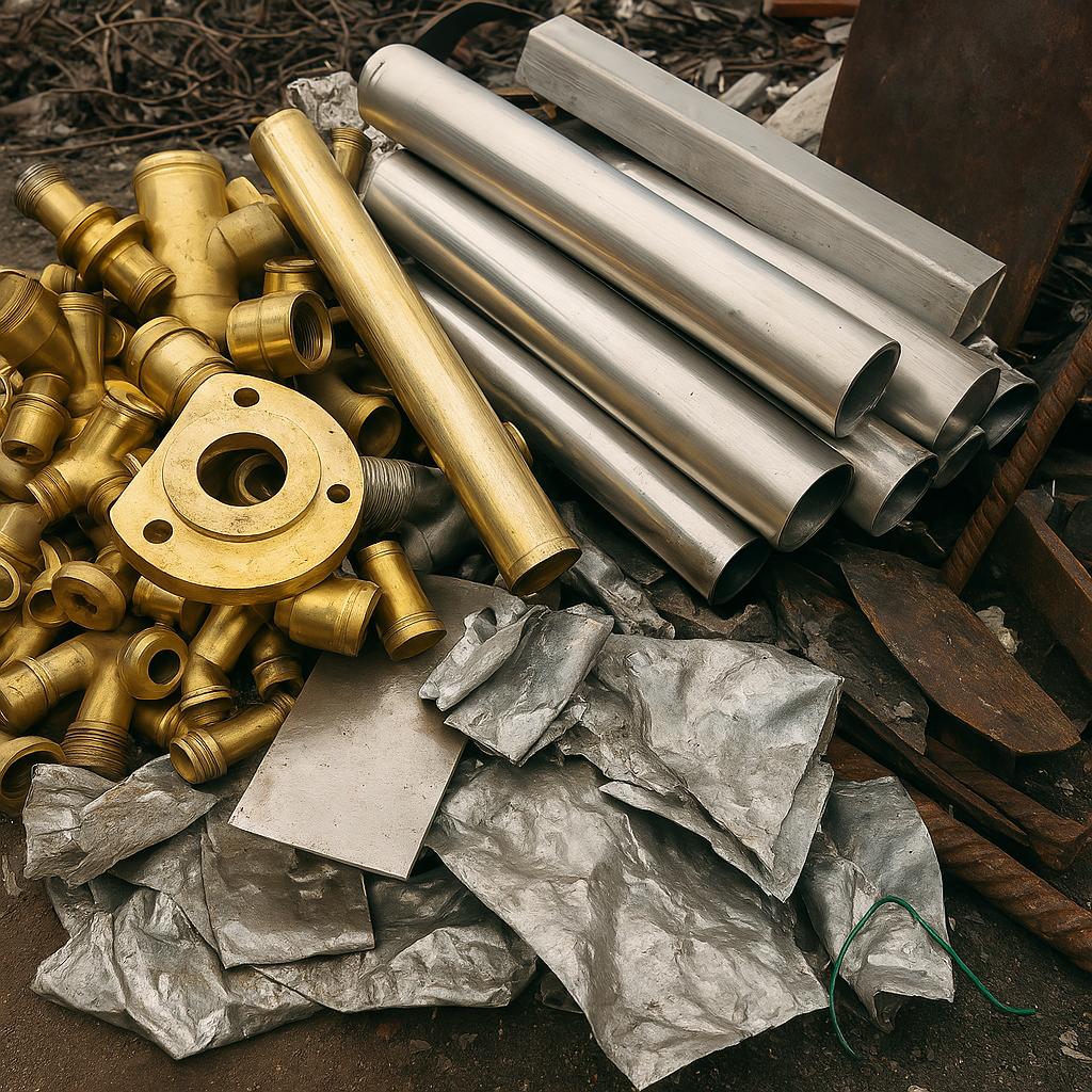 Metales mixtos para reciclaje - Chatarrero en San Fernando y Coslada